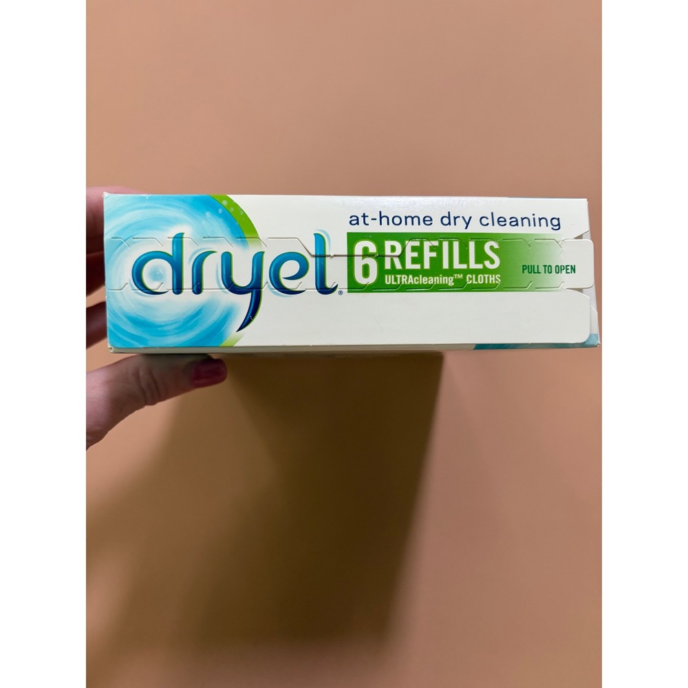 Dryel At-Home Dry Cleaning 6 Refills Clean Breeze Scent for 24 Garments HE Safe - Picture 3 of 7
